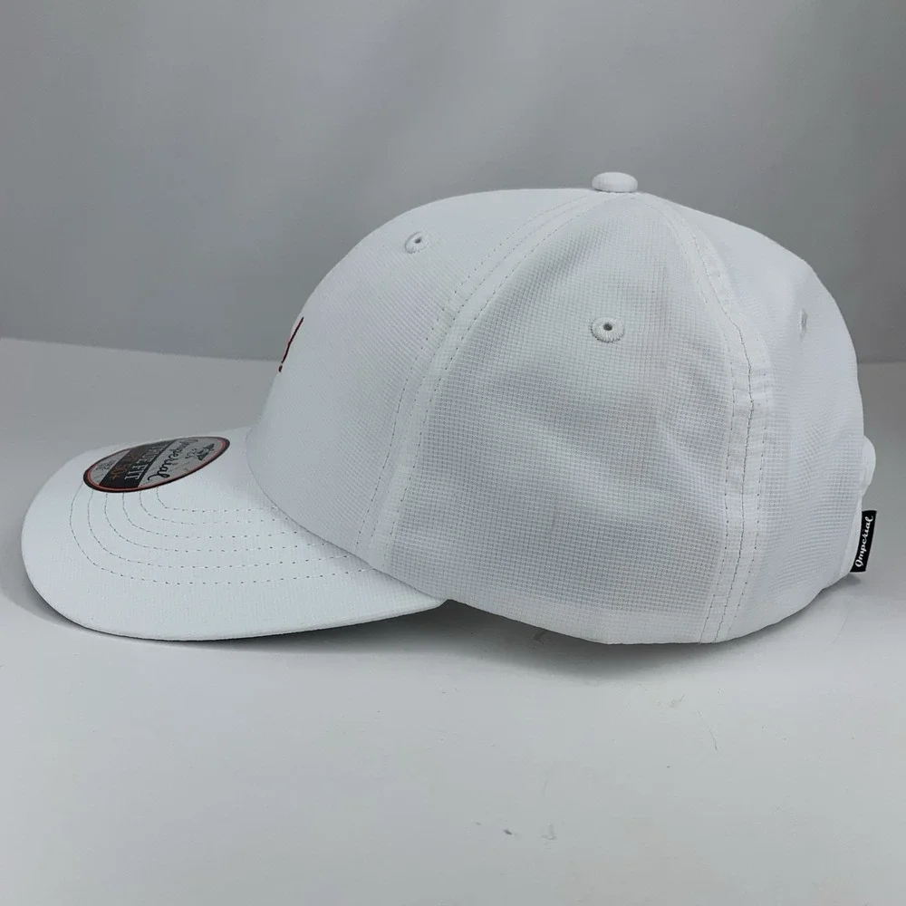 Rocking Chair Hat White Imperial True Fit Adjustable OSFA Baseball Cap NEW